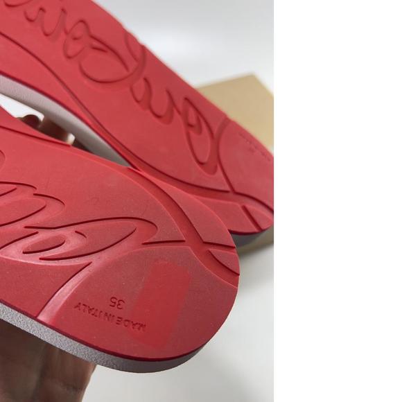 Women's Loubi Flip Spikes Donna White Silver Flip Flops Sandals E292 - Picture 6 of 12